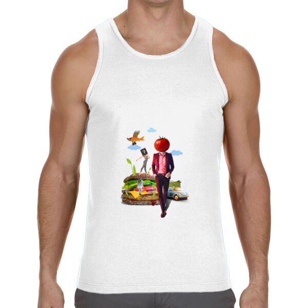 Gourmet  - Camiseta Sin mangas de Hombre Texas Thumbnail