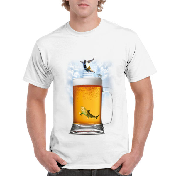 Break Time - Camiseta de Hombre Braco Premium 100% algodon Thumbnail