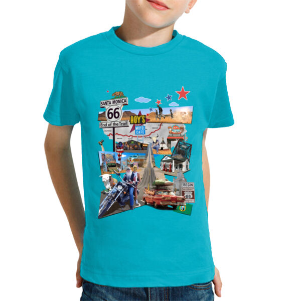 Ruta 66 - Camiseta Braco 100% algodon Thumbnail